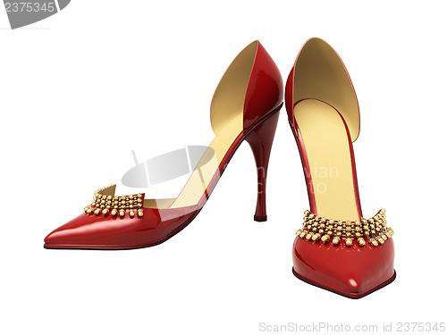 Image of Women's red shoes