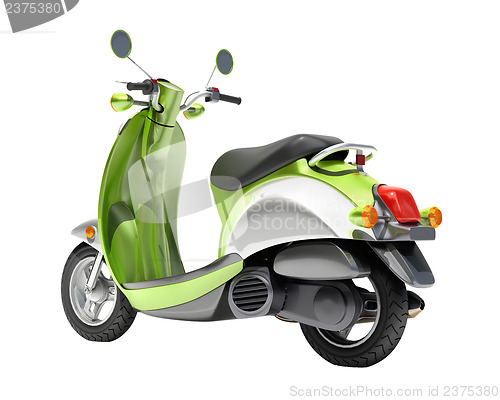 Image of Scooter close up