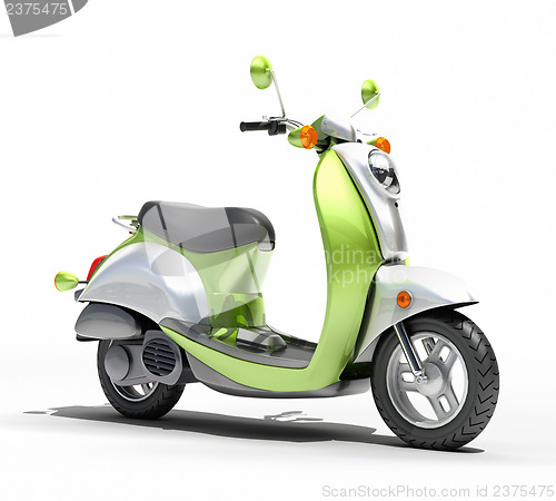 Image of Scooter close up