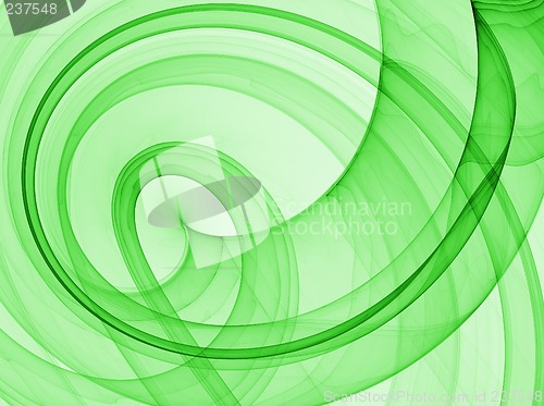 Image of green abstract background