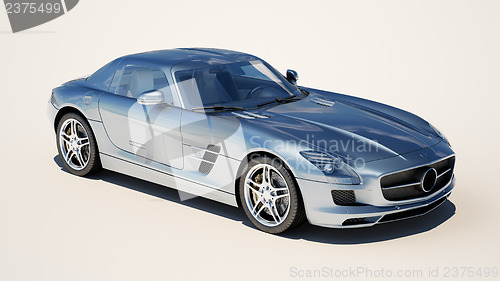 Image of Supercar on a light background