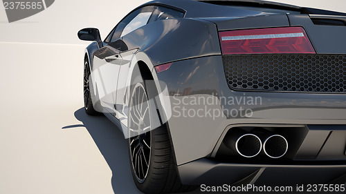 Image of Supercar on a light background