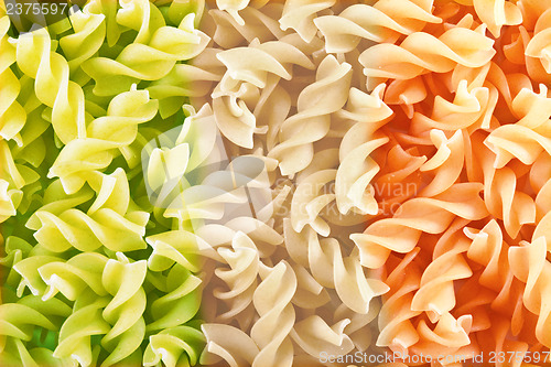 Image of Fusilli close-up