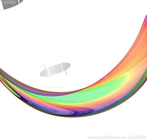 Image of multicolored abstraction