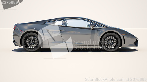 Image of Supercar on a light background