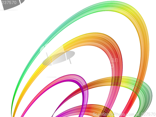 Image of multicolored abstraction
