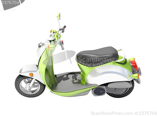 Image of Scooter close up