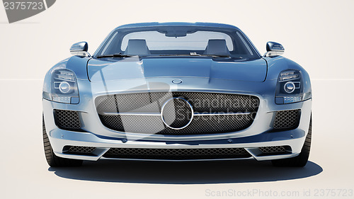 Image of Supercar on a light background