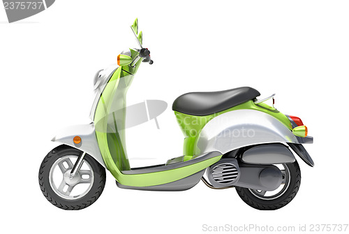 Image of Scooter close up