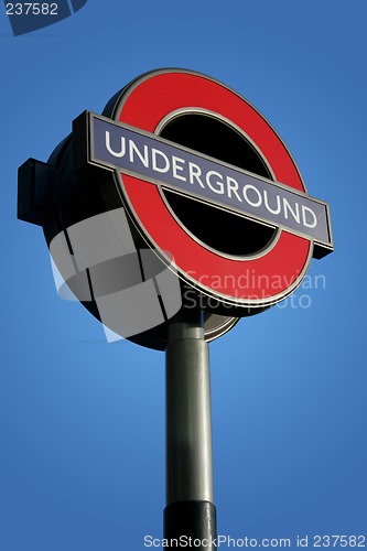 Image of Underground sign