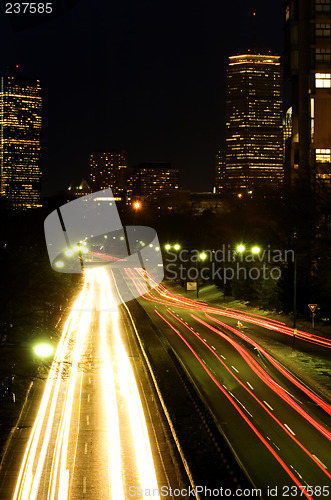 Image of Storrow Drive at night