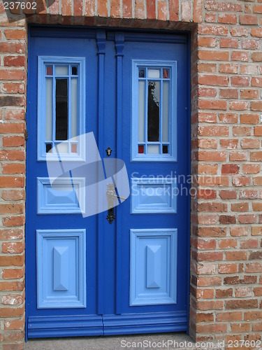 Image of Blue door