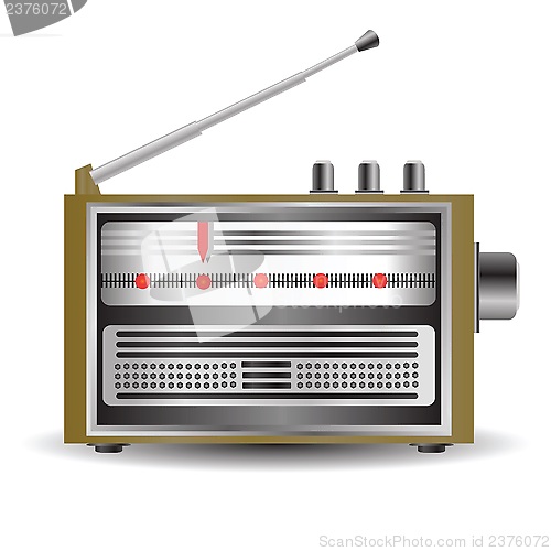 Image of retro radio