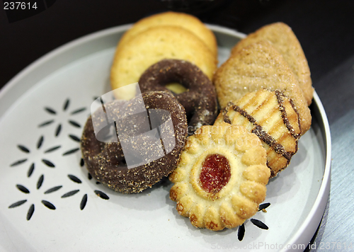 Image of Plate of cookies