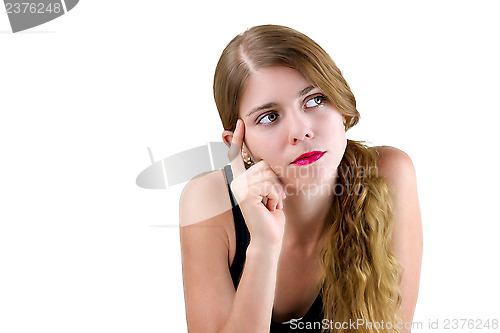 Image of Thinking Woman