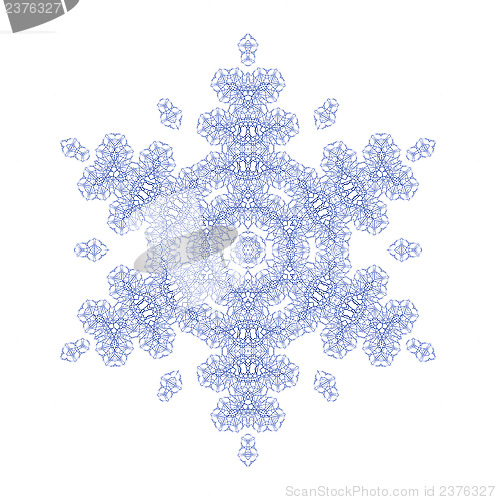 Image of Abstract snowflake