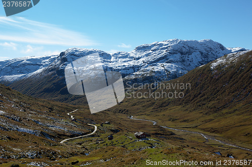 Image of Norwegian autumn landscape