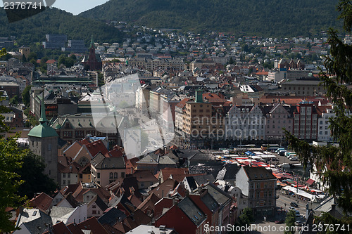 Image of Bergen, the old Hanseatic town