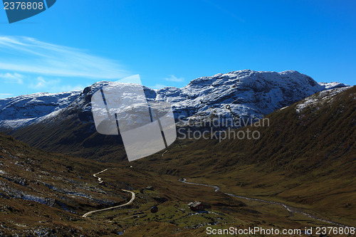 Image of Norwegian autumn landscape