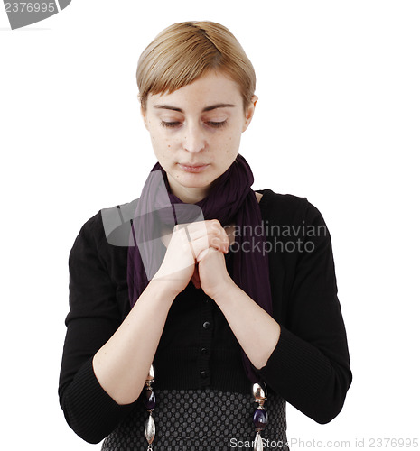 Image of Woman praying