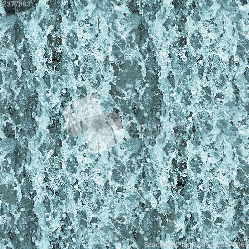 Image of Seamless texture - water in the waterfall