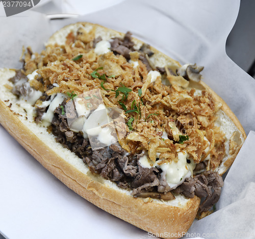 Image of Cheese Steak Sandwich 