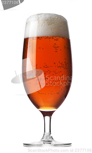 Image of glass of red beer