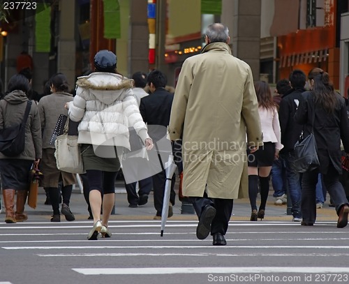 Image of City crowd