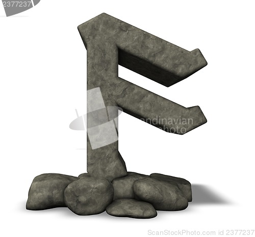 Image of stone rune