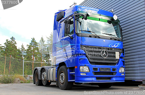 Image of Blue Mercedes-Benz Actros 2546 Truck