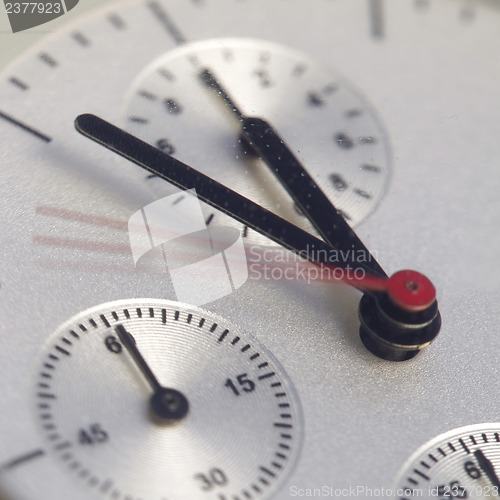 Image of modern watch 