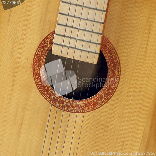 Image of Playing the guitar