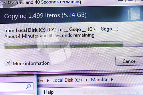 Image of Graphic on a computer