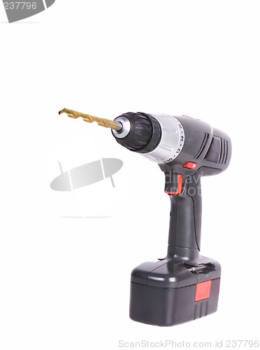 Image of Isolated cordless drill