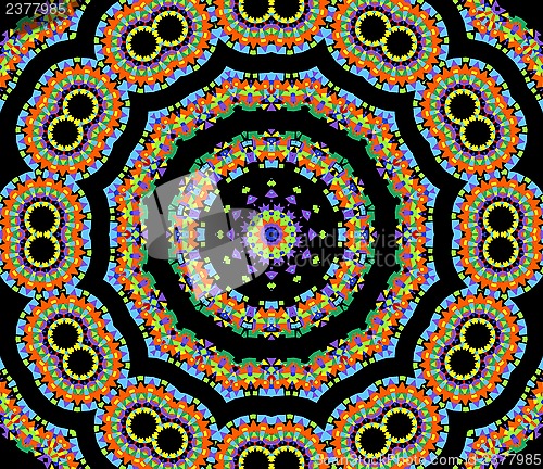 Image of Bright geometric pattern