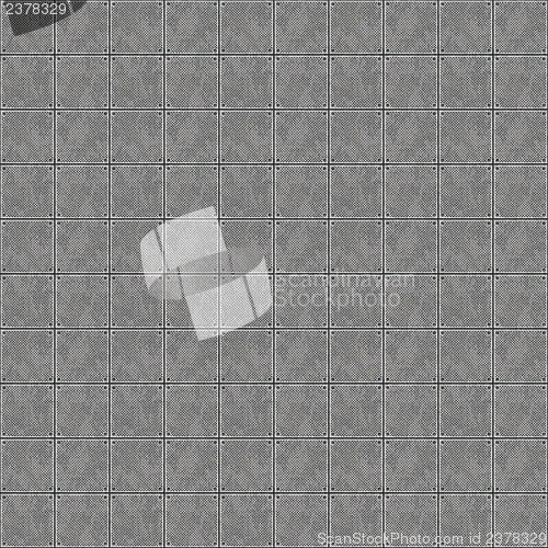 Image of Seamless Riveted Metal Pattern