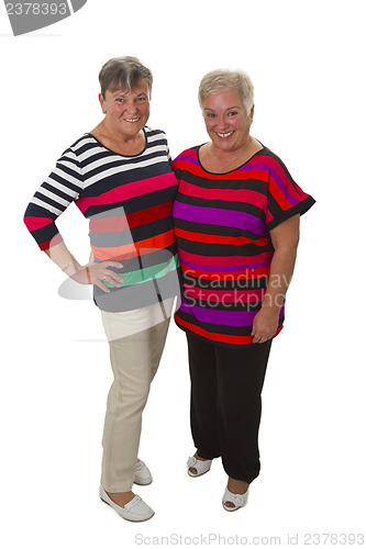 Image of Female senior friends