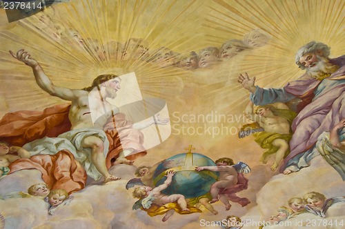 Image of Biblical fresco