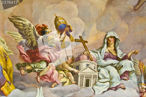 Image of Biblical fresco