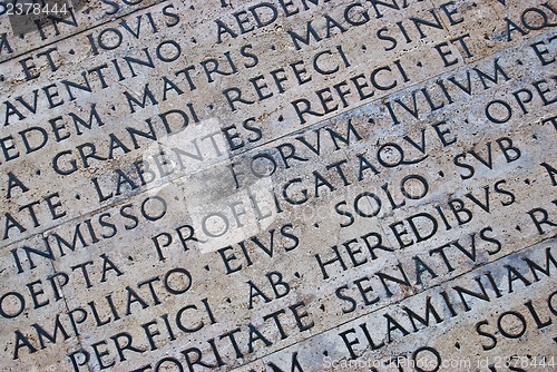 Image of Roman scripture