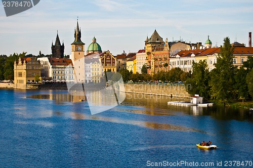 Image of Prague and the Vltava
