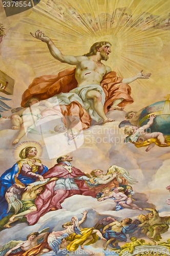 Image of Biblical fresco