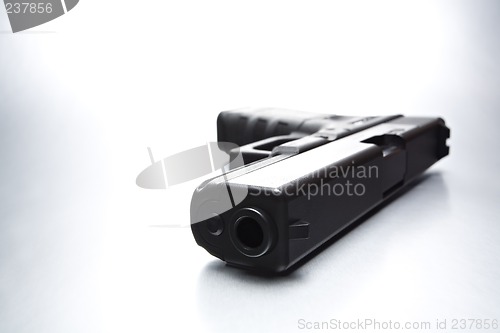 Image of handgun closeup