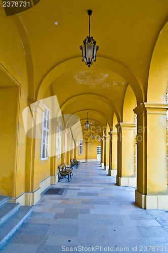 Image of Colonnade in Schoenbrunn