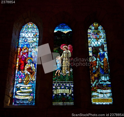 Image of Stained glass window