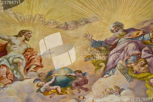 Image of Biblical fresco