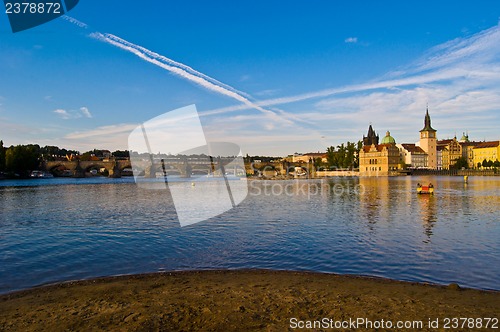 Image of Prague and the Vltava