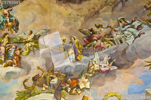 Image of Biblical fresco