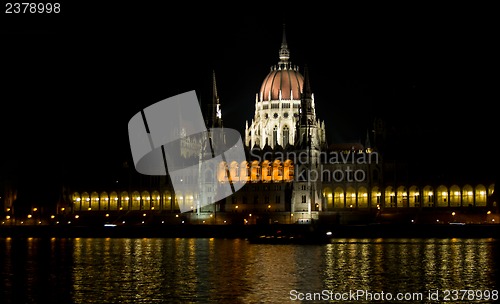 Image of Budapest at night