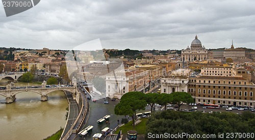 Image of Rome and the Tiber